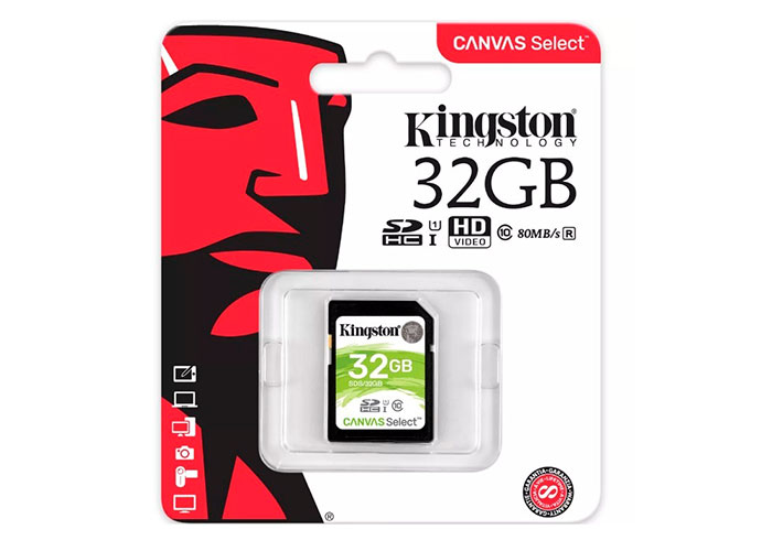 Memoria SD Kingston Canvas Select 32GB