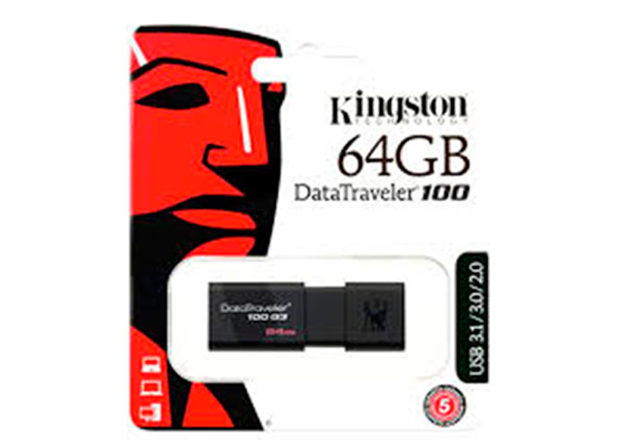 Memoria USB Kingston DataTraveler 100 G3 64GB